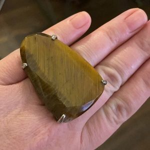 Kendra Scott Brown Stone Ring